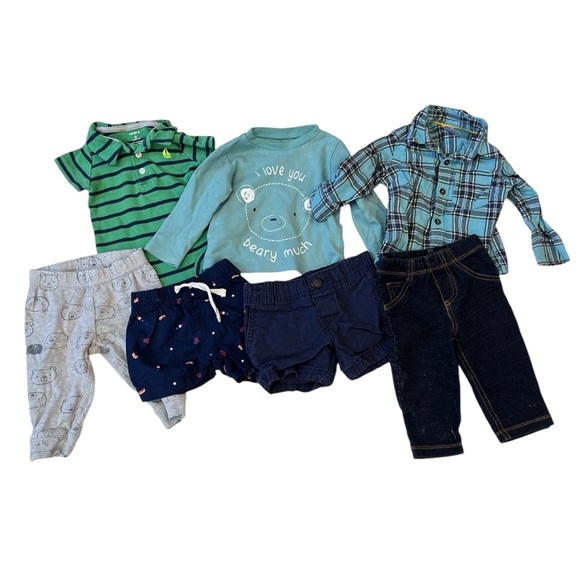 Bundle of 6 Month Boy Clothing - Picture 1 of 15
